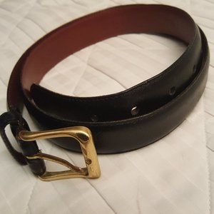 Coach Genuine Black Leather Belt